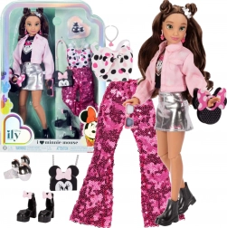 Păpușă la modă Disney ILY 4Ever inspirată de MINNIE MOUSE cu accesorii 30 cm