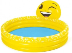 Piscină gonflabilă pentru copii cu duș BESTWAY Smiley 165 × 144 × 69 cm
