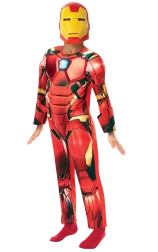 Costum pentru copii Iron Man deluxe 7–8 ani
