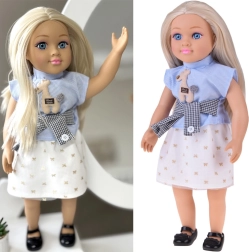 Păpușă de modă mare May May, 48 cm, cu melodie și corp moale