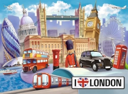 Puzzle Londra XXL - 100 piese