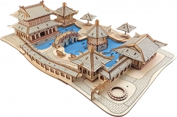 Puzzle 3D din lemn Grădinile Suzhou