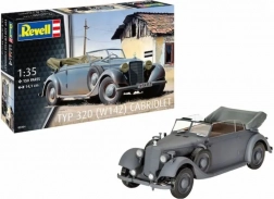 Model din plastic Mercedes-Benz Tip 320 W142 Cabriolet 1/35