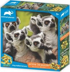 Puzzle 3D lemur – 150 piese