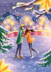 Puzzle Iubiți 1000 piese MAGNOLIA