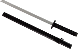 Sabie neagră din lemn pentru cavaleri 73 cm