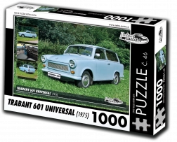 Puzzle Retro-Mașini Trabant 601 Universal 1000 piese