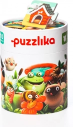 Puzzlika Casa mea – puzzle educative pentru copii, 20 de piese