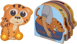 Set interactiv mini Tigruleț – jucărie și carte cu aplicație