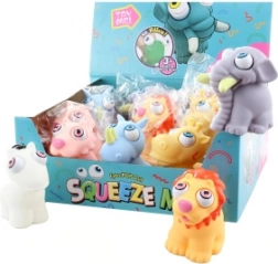 Animăluțe cu ochi mari – jucărie antistres de strâns în mână