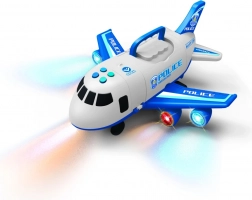 Avion de poliție cu compartiment de marfă deschizibil