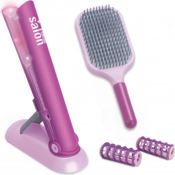 Placă de păr pentru copii cu set de accesorii 19 cm