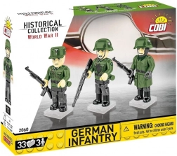 Set de construcție Infanterie Germană - Set de 3 figurine