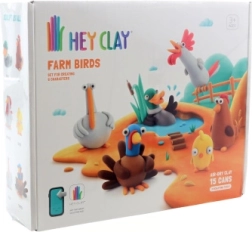 Hey Clay set creativ – păsări de la fermă