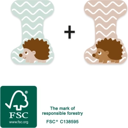 Small foot literă din lemn I