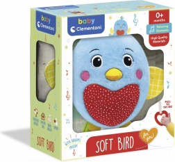 Păsărică de pluș cu cântec de leagăn de la Brahms de la Clementoni
