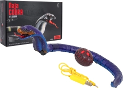 Șarpe RC COBRA cu mișcare realistă și LED