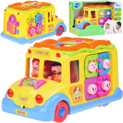 Autobuz interactiv vesel pentru copii