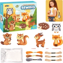Set creativ animale de pădure din fetru