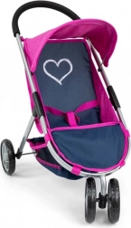 Tricicletă pentru păpuși Susie Prestige Navy