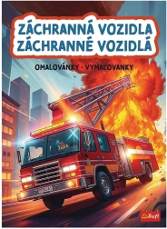 Cărți de colorat – vehicule de salvare 20 × 27,5 cm