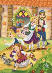 Puzzle ART PUZZLE Familie fericită, 150 piese