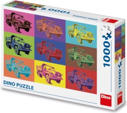 Puzzle Dino Pop Art Tatra 1000 de piese