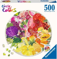Ravensburger puzzle simfonie de fructe și legume 500 piese