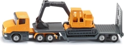 Set vehicule Rulotă cu excavator