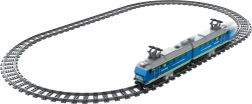 iM.Master set de construcție tren albastru
