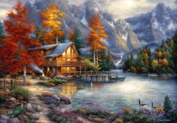 Puzzle Loc de meditație de la Grafika, 1000 de piese