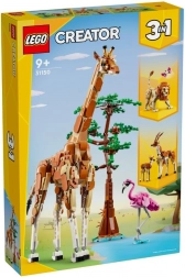 Lego Creator 3în1 animale sălbatice din safari