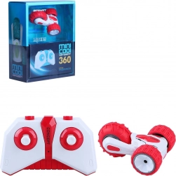 Mașinuță mini RC cascadorie roșie