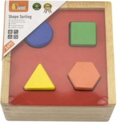 Jucărie din lemn cu forme de introdus pentru copii