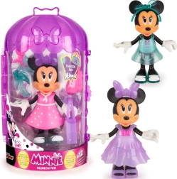 Disney Minnie Mouse păpușă la modă cu dulap și hăinuțe