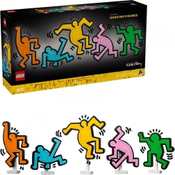 lego art keith haring – siluete dansatoare