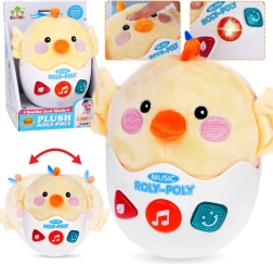 găinușă muzicală legănătoare cu melodii, lumină și sunete