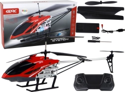 Elicopter RC 70 cm roșu cu stabilizare și LED