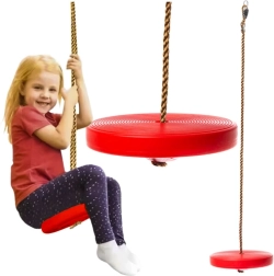 Leagăn de grădină rotund din plastic