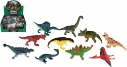 Dinozauri mini din plastic 7–9 cm, mix de specii în săculeț