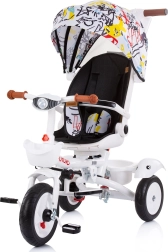 Chipolino tricicletă cu copertină Futuro 2în1 Graffiti