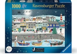 Puzzle Ravensburger Crăciun pe coastă 1000 de piese