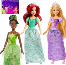 Mattel Disney prințese set de 3 păpuși: Ariel, Tiana, Rapunzel