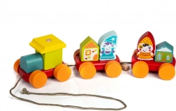 Trenuleț de poveste de tras