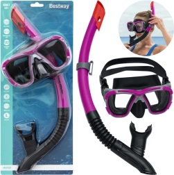 Bestway Set de snorkeling pentru copii și adulți – Roșie