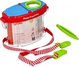 Cutie de observare pentru copii cu lupă și pensetă Goki