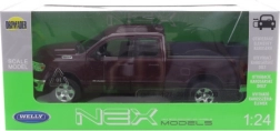 Model auto Ram 1500 metalico-plastic 1:24
