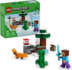 LEGO Minecraft Steve și aventurile din taiga