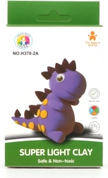 Dinozaur din plastilină ușoară pentru copii