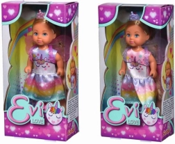 Păpușă Evi Love Unicorn zână cu aripi 12 cm